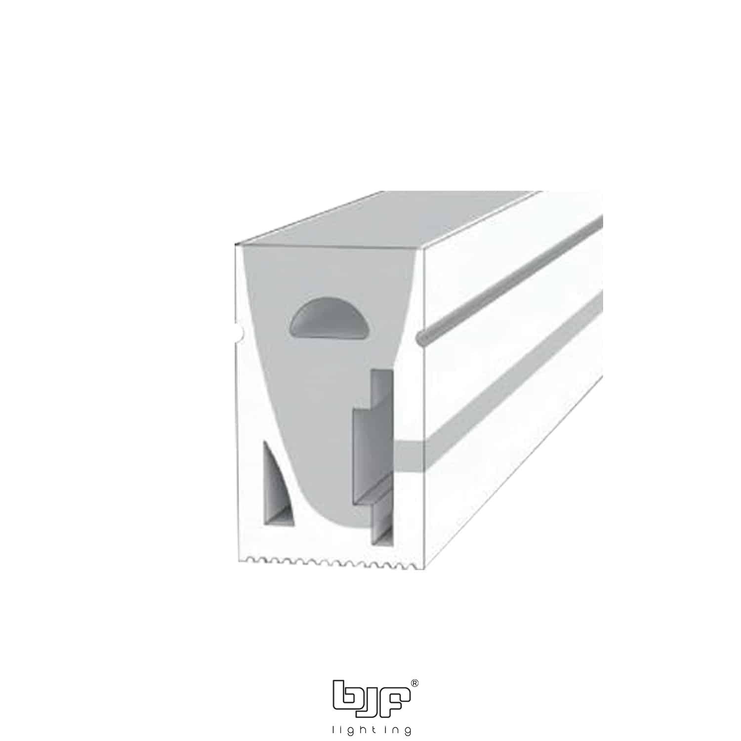 Perfil De Silicona Flexible 12X20Mm