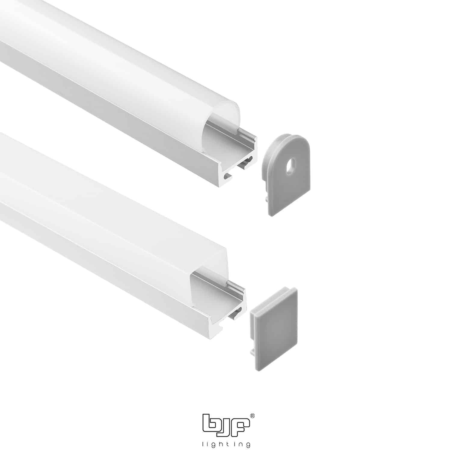 L523 Perfil Led Colgante Y Superficie - Difusor Opal Redondo/Cuadrado Perfil L523