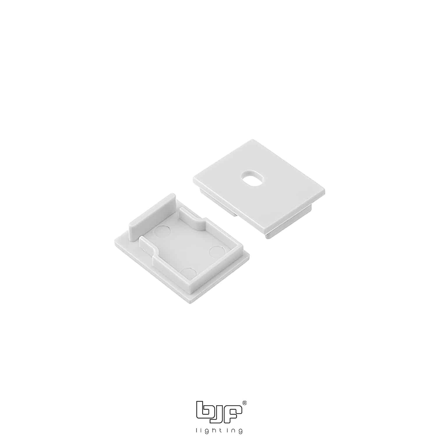 TAPA LATERAL CUADRADA PERFIL L523 PLATA 1 Tapa Lateral Cuadrada Perfil L523 Plata