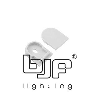 TAPA LATERAL REDONDA PERFIL L523 PLATA