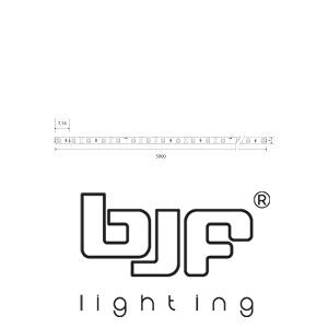 Tira 24V Pro 1M 140Led Smd2835 Ip20 10W/M Esquema