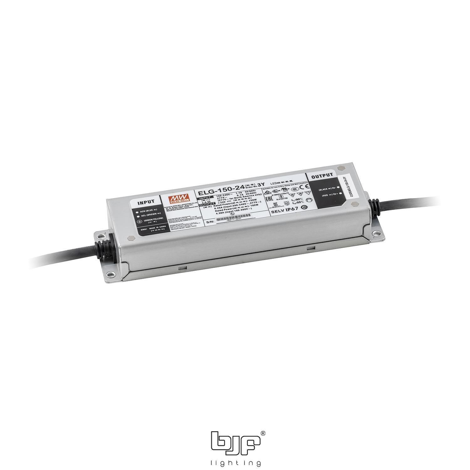 FUENTE ALIMENTACION 24V MEAN WELL ELG DALI 150W IP67 1 Fuente Alimentacion Dali Mean Well Elg 24V 150W Ip67