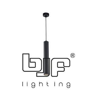 FOCO TUBULAR SUSPENDIDO 325x40mm NEGRO MATE GU11