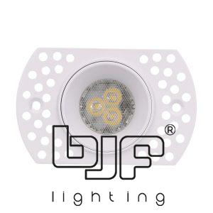 NANO-ARO MINI REDONDO FIJO TRIMLESS BLANCO MATE