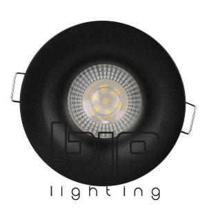 SPOT REDONDO Ø68mm GU10 IP65 NEGRO MATE