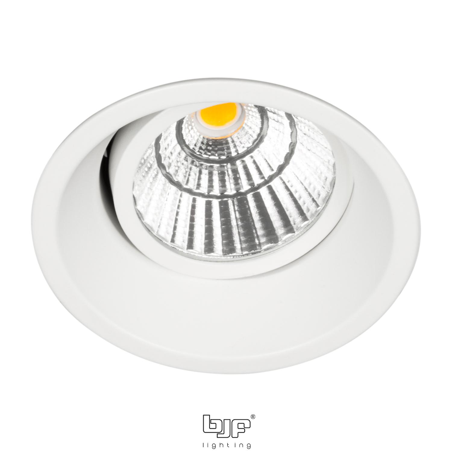 FLUX-SPOT REDONDO BASCULANTE CONCAVO 9W 2 Flux-Spot Redondo Basculante Concavo 9W Blanco Mate