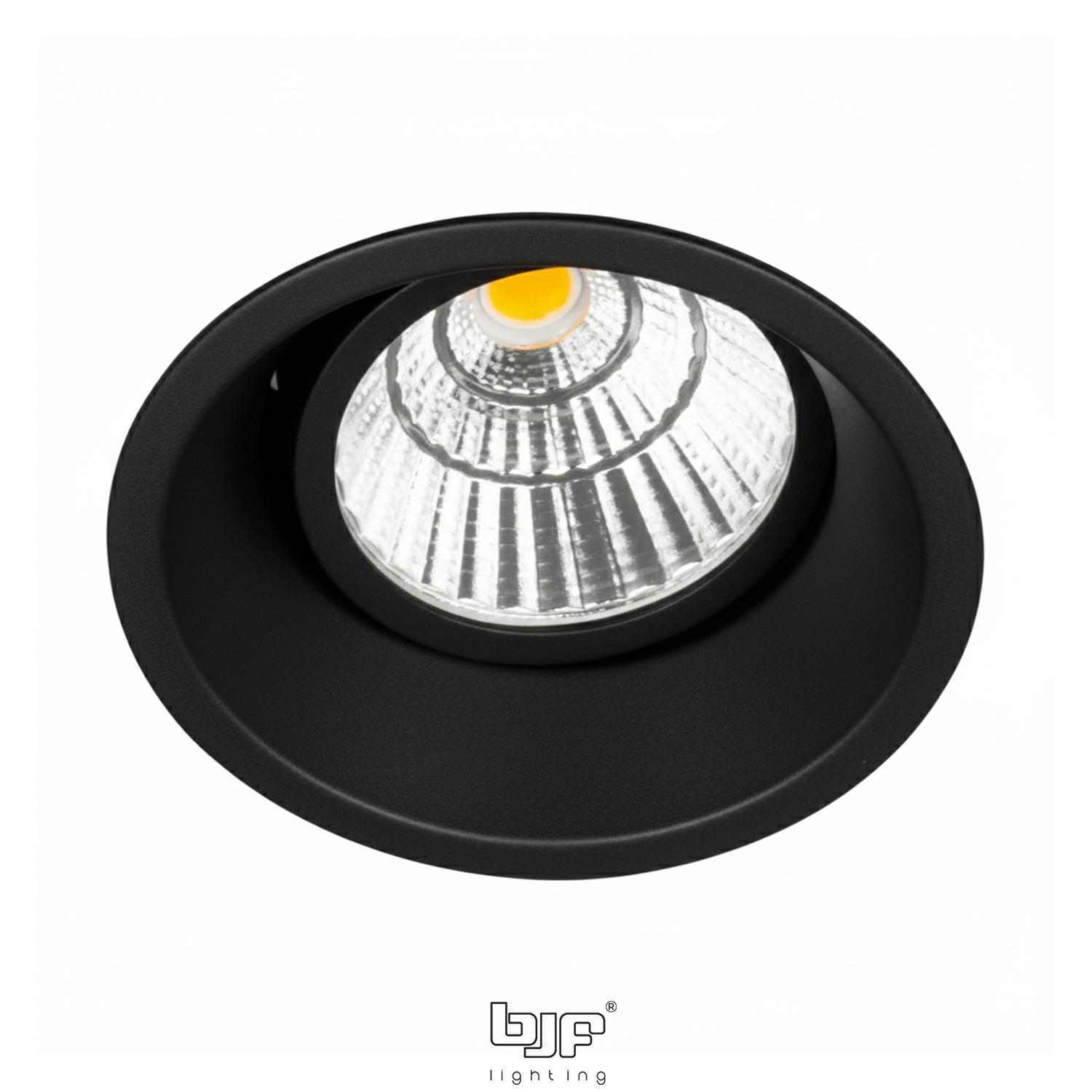 FLUX-SPOT REDONDO BASCULANTE CONCAVO 9W 4 Flux-Spot Redondo Basculante Concavo 9W Negro Mate