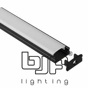 L494 PERFIL DE SUPERFICIE SMALL 17,3X7mm negro