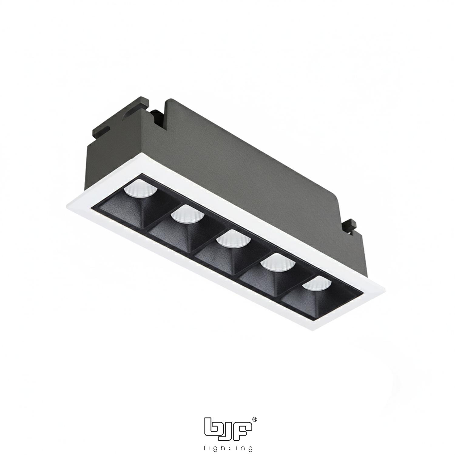 VECTOR-SPOT LINEAL 3CCT 6 Vector 5-Spot Lineal 3Cct 5X2W + Blanco Mate