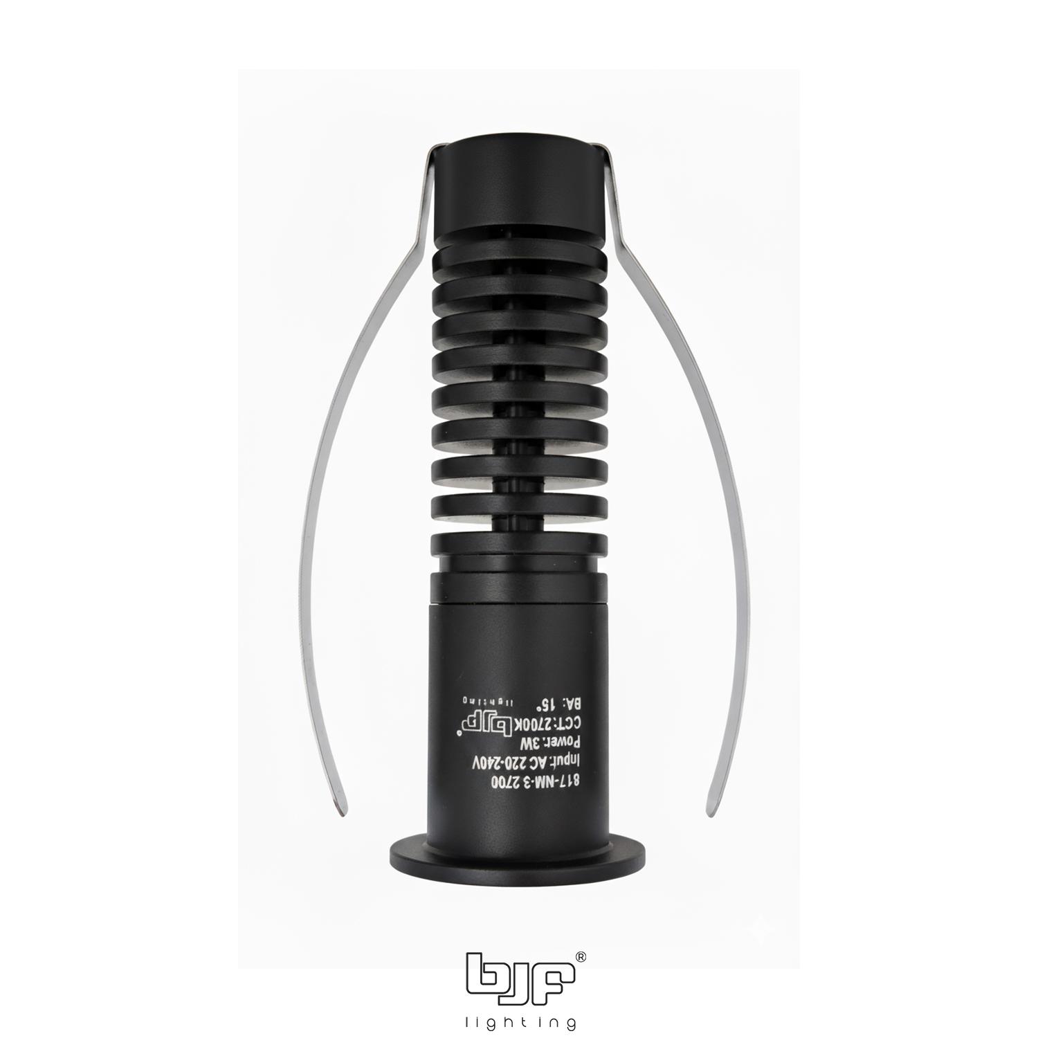 NOVA-SPOT MINI REDONDO FIJO 3W 4 Nova-Spot Mini Redondo Fijo 3W + Negro Mate