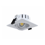 ORION – SPOT CUADRADO BASCULANTE 7W 3CCT TRIAC BLANCO MATE