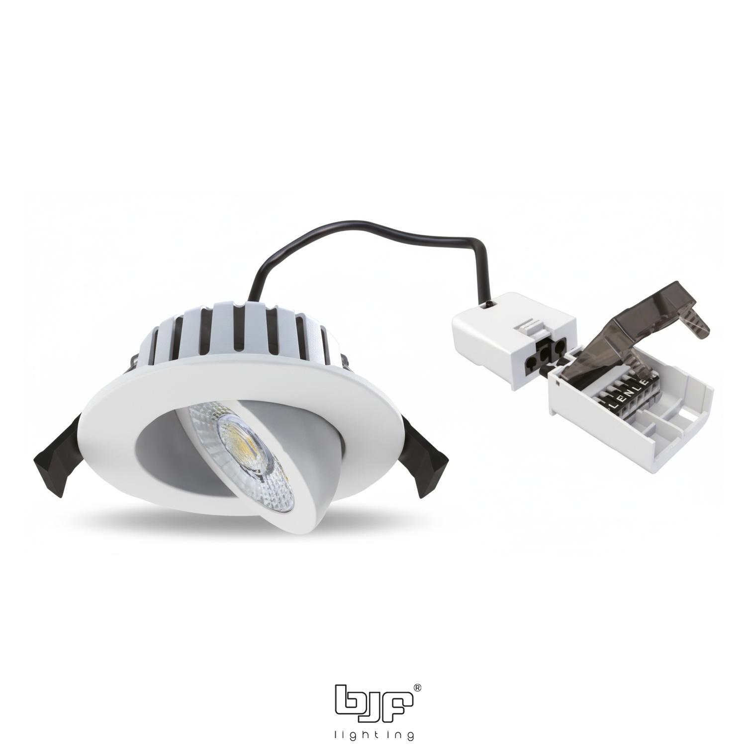 ARGOS – SPOT REDONDO BASCULANTE 7W 3CCT TRIAC 3 Argos – Spot Redondo Basculante 7W 3Cct Triac Blanco Mate