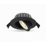 ARGOS – SPOT REDONDO BASCULANTE 7W 3CCT TRIAC NEGRO MATE