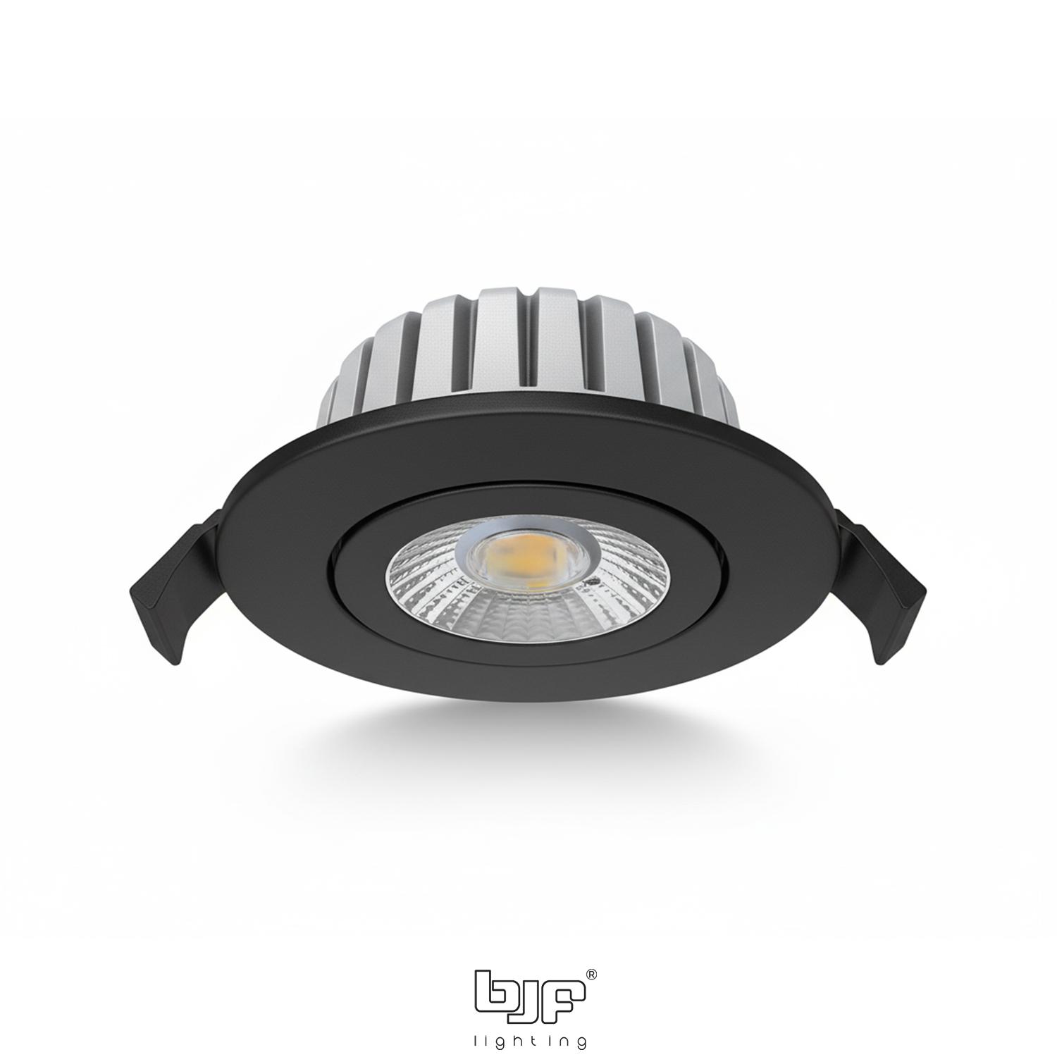 ARGOS – SPOT REDONDO BASCULANTE 7W 3CCT TRIAC 6 Argos – Spot Redondo Basculante 7W 3Cct Triac Negro Mate