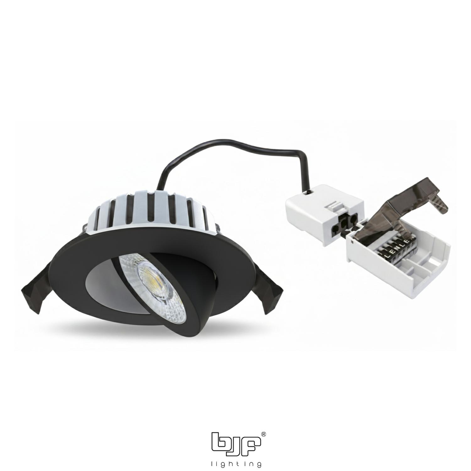 ARGOS – SPOT REDONDO BASCULANTE 7W 3CCT TRIAC 7 Argos – Spot Redondo Basculante 7W 3Cct Triac Negro Mate