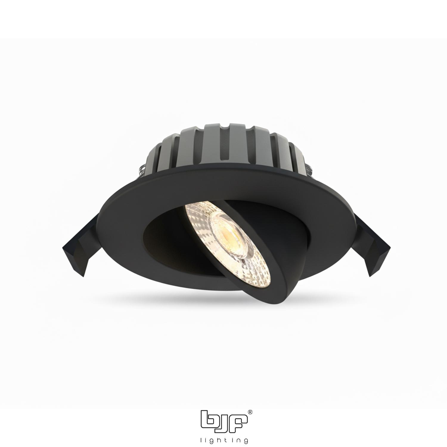 ARGOS – SPOT REDONDO BASCULANTE 7W 3CCT TRIAC 5 Argos – Spot Redondo Basculante 7W 3Cct Triac Negro Mate