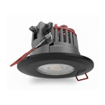 KRAKEN-SPOT REDONDO FIJO 8W 4CCT TRIAC IP65 NEGRO MATE