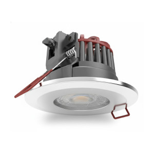 SPOT REDONDO CROMO LEDCompact 8W 4CCT 38º TRIAC IP65