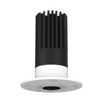 MICRA-SPOT MINI REDONDO FIJO TRIMLESS 7W 3CCT TRIAC BLANCO MATE