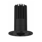 MICRA-SPOT MINI REDONDO FIJO TRIMLESS 7W 3CCT TRIAC NEGRO MATE