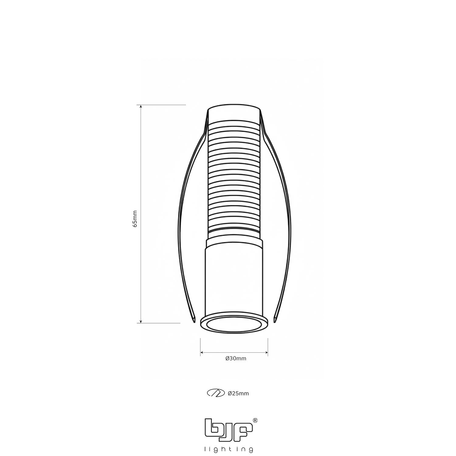 CORE-SPOT MINI REDONDO FIJO 5W 3CCT TRIAC 5 Core-Spot Mini Redondo Fijo 5W 3Cct Triac + Esquema