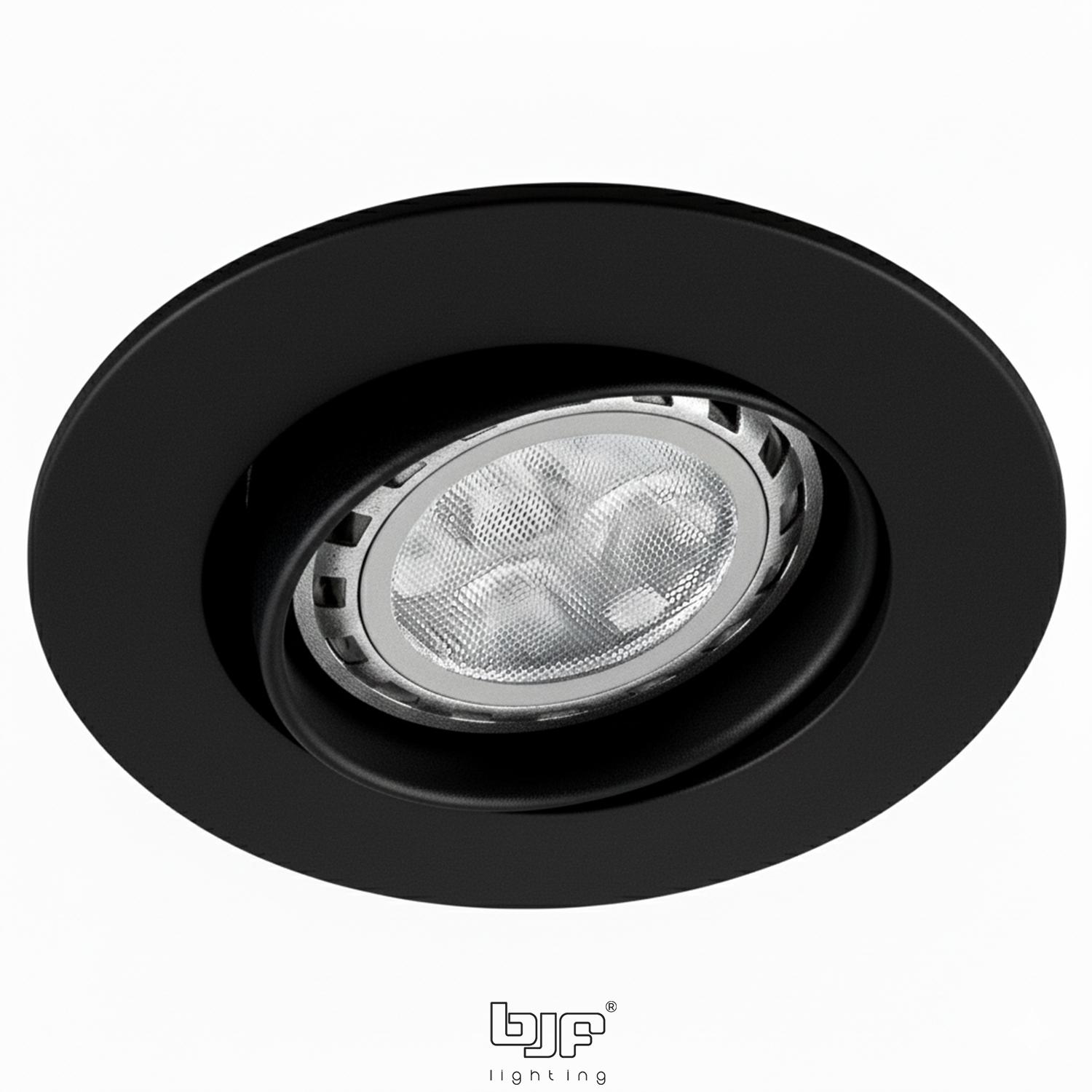 DOT-ARO MINI REDONDO BASCULANTE 12 Dot-Aro Mini Redondo Basculante Negro Mate
