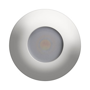 SPOT FIJO ALUMINIO Ø70mm IP65 CROMO MATE