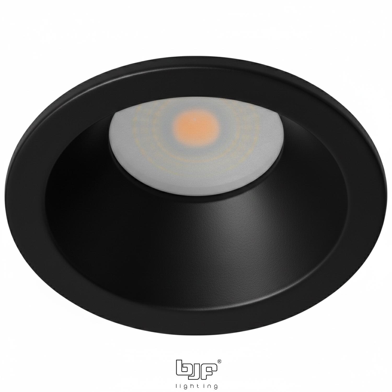 CORAL-ARO REDONDO FIJO CONCAVO IP65 5 Coral Negro Mate