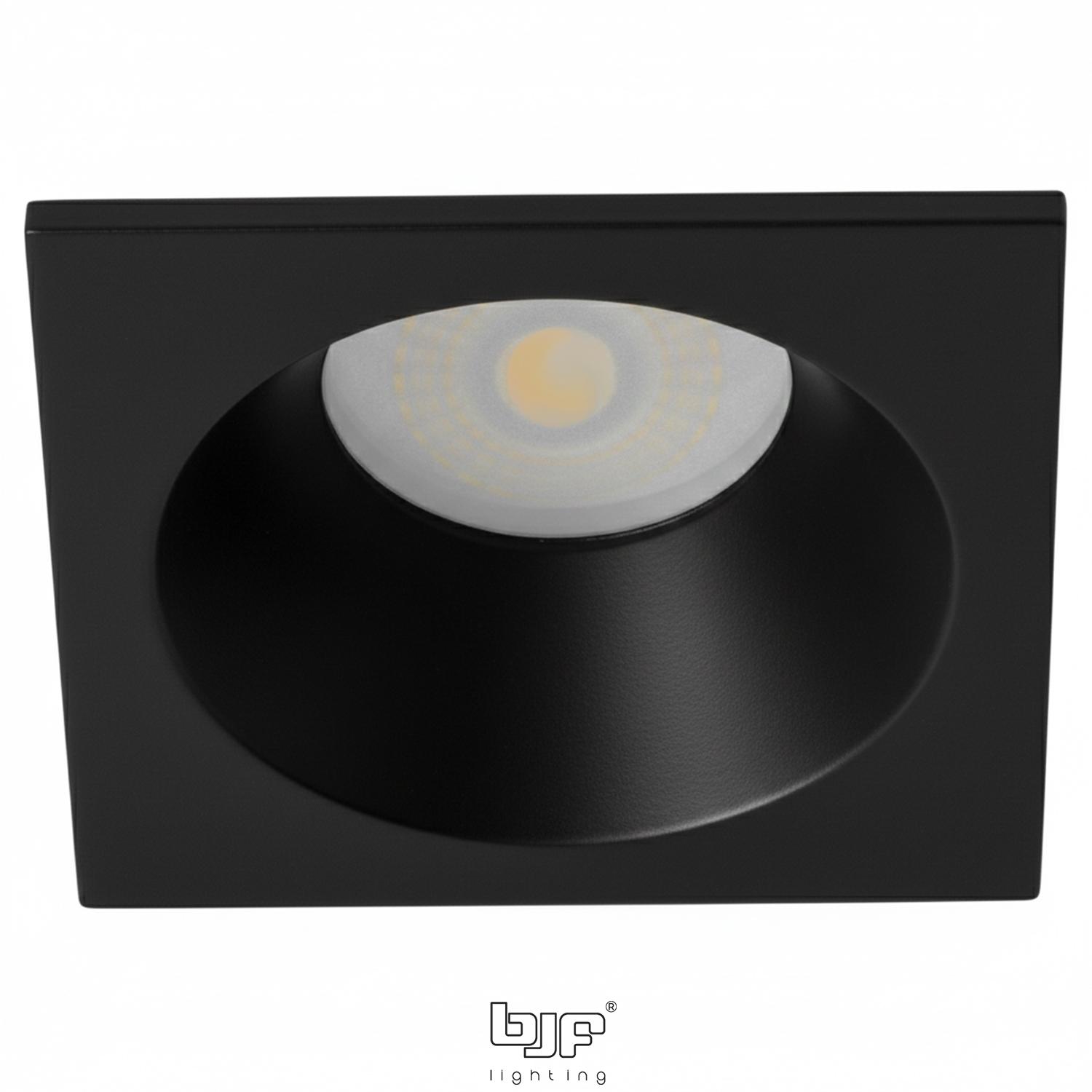 ATLAS-ARO CUADRADO FIJO CONCAVO IP65 4 Atlas Negro Mate