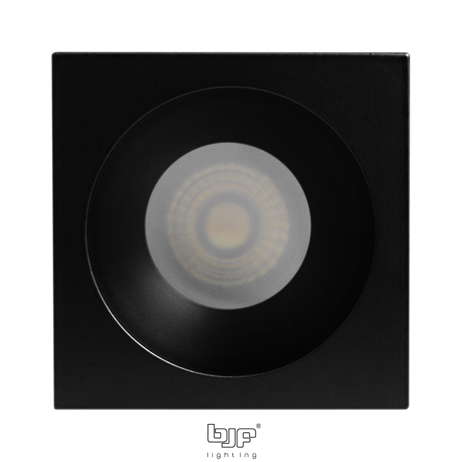 ATLAS-ARO CUADRADO FIJO CONCAVO IP65 3 Atlas Negro Mate