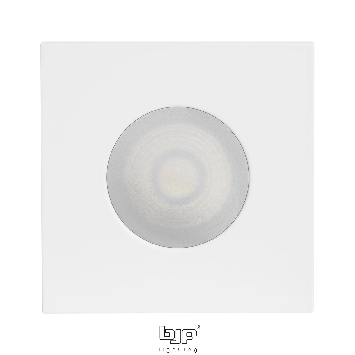 POSEIDON-ARO CUADRADO FIJO IP65 1 Poseidon Blanco Mate