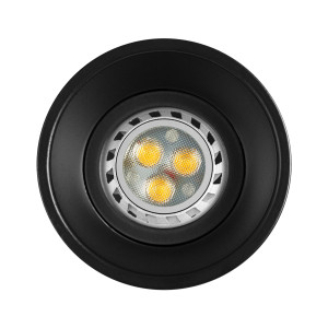 SPOTMINI REDONDO CONCAVO Ø58mm GU10 NEGRO MATE