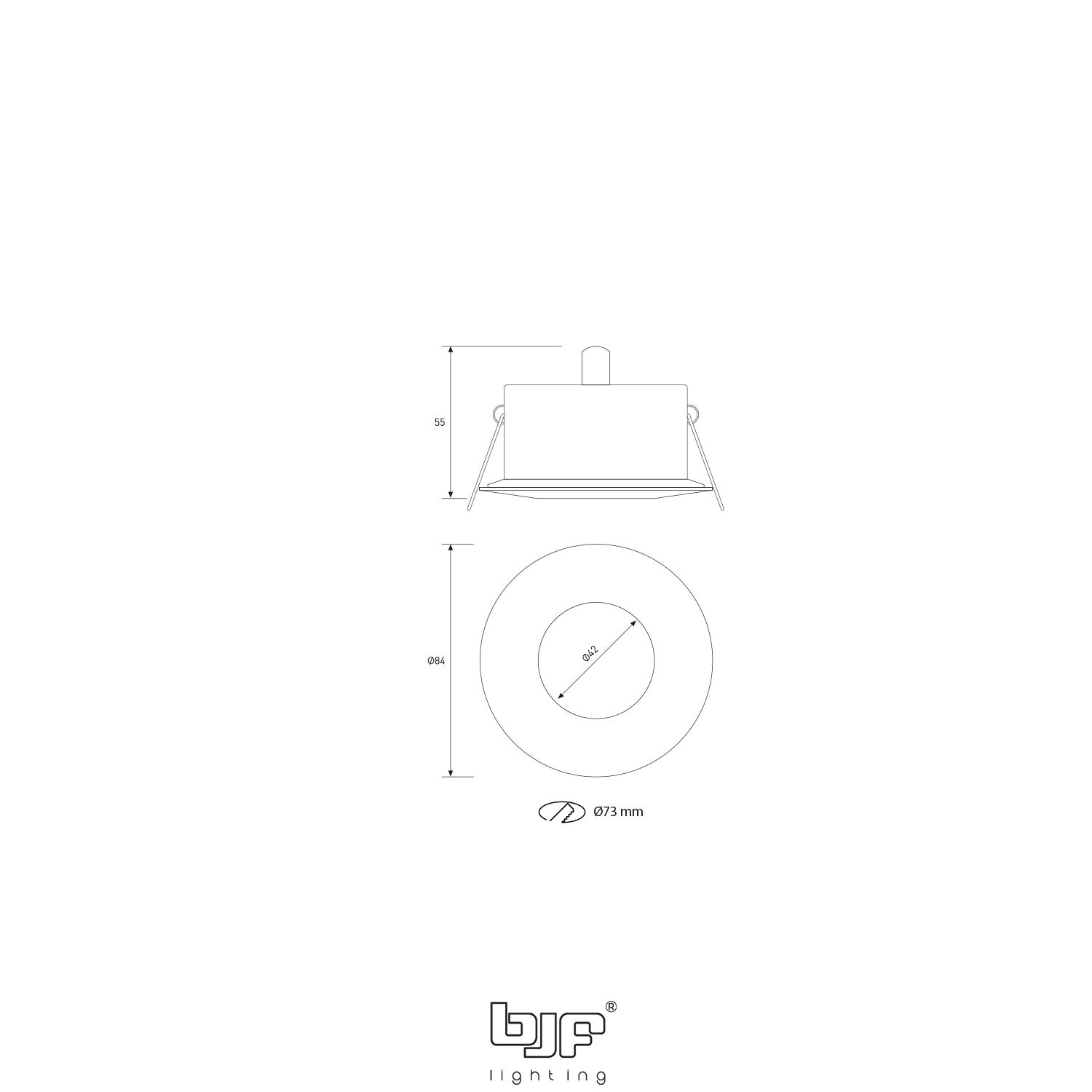 TRITON-ARO REDONDO FIJO IP65 13 Triton Esquema