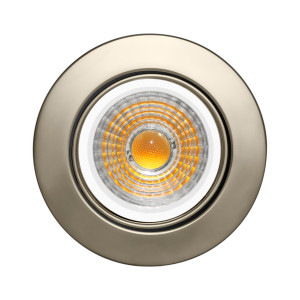 SPOT REDONDO BASCULANTE ∅74mm SATIN CROMO