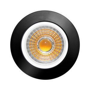 SPOT FIJO REDONDO Ø64mm NEGRO MATE
