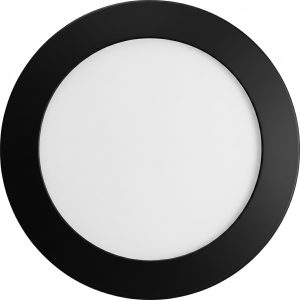 DOWNLIGHT LED NEGRO REDONDO 24W