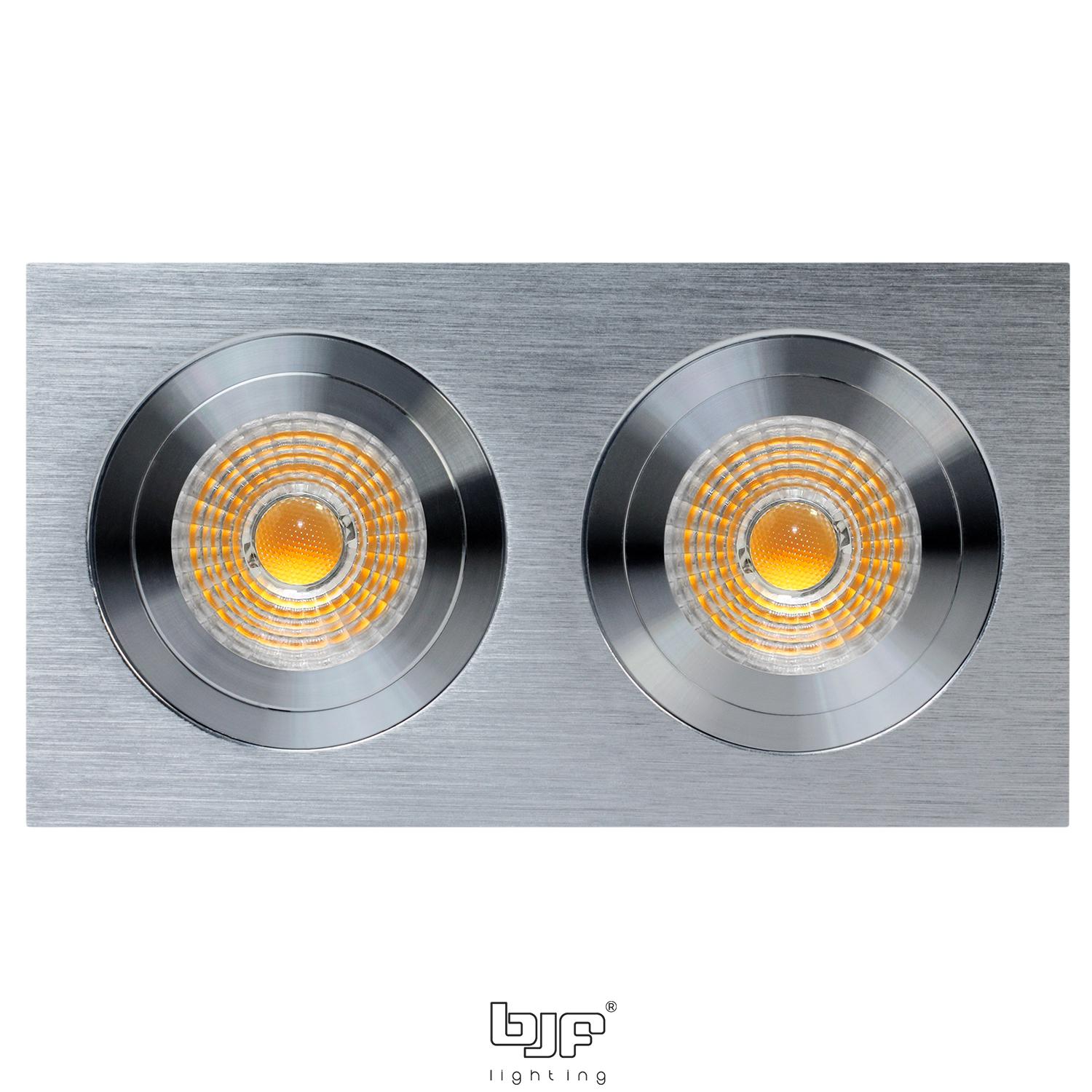 DUOX-ARO RECTANGULAR BASCULANTE 2 LUCES 3 Duox Rallado