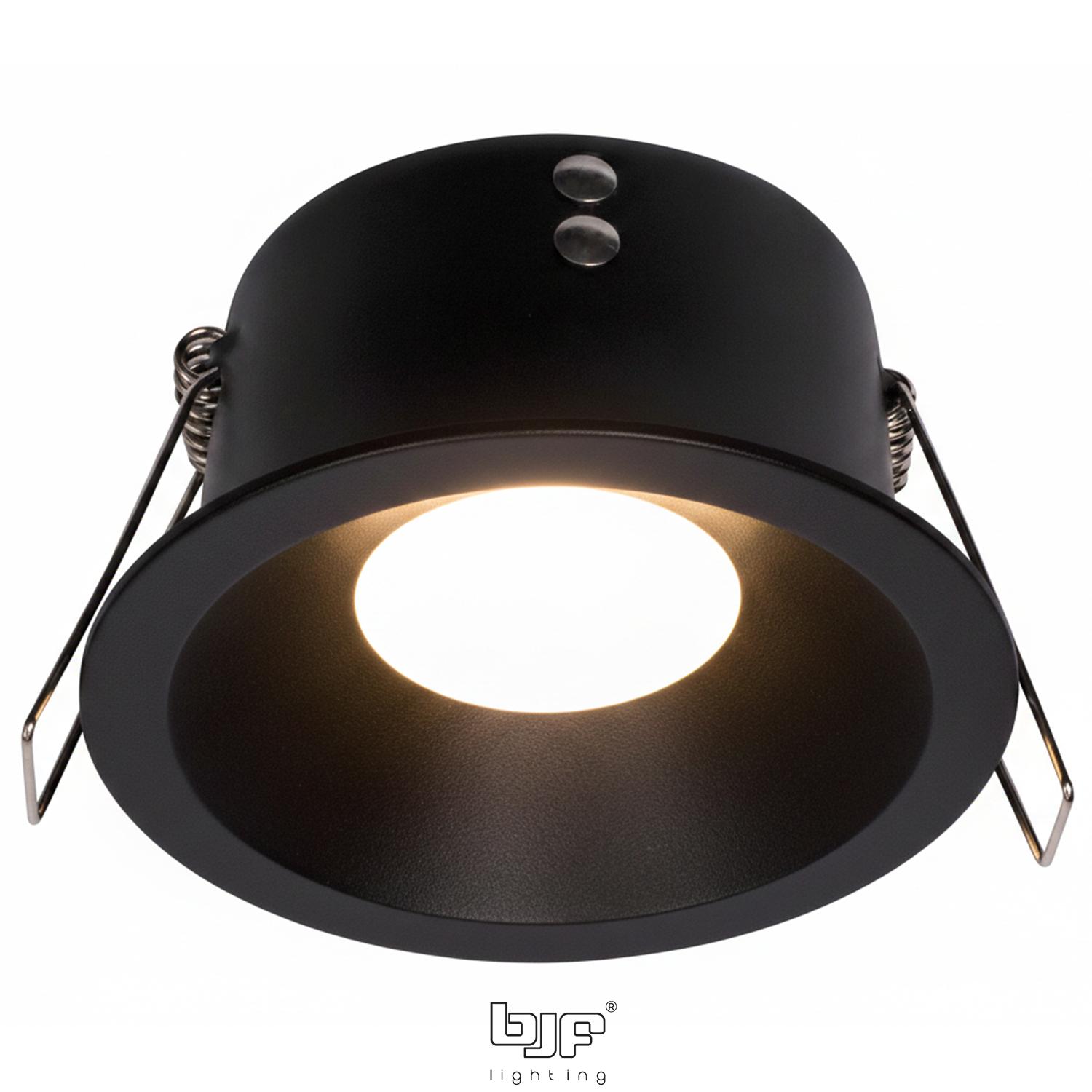 CORAL-ARO REDONDO FIJO CONCAVO IP65 6 Coral Negro Mate