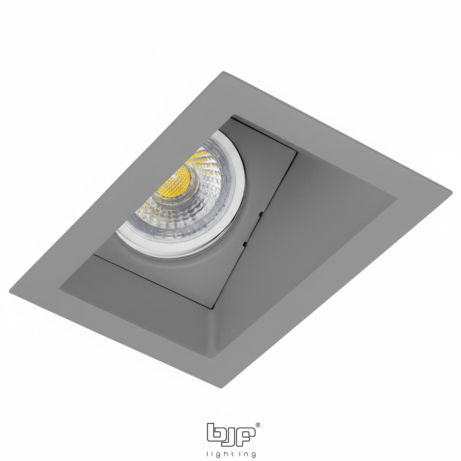 DORSO-ARO RECTANGULAR BASCULANTE CONCAVO 1 LUZ 4 Dorso-Aro Rectangular Basculante Concavo 1 Luz Gris Mate
