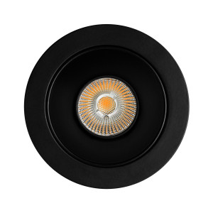 SPOT REDONDO CONCAVO NEGRO MATE ∅100mm