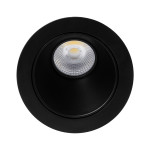 MERAK-ARO Y SPOT REDONDO FIJO CONCAVO ASIMETRICO NEGRO MATE