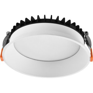 DOWNLIGHT LED REDONDO BLANCO MATE 220X60 CORTE Ø210 36W 3CCT