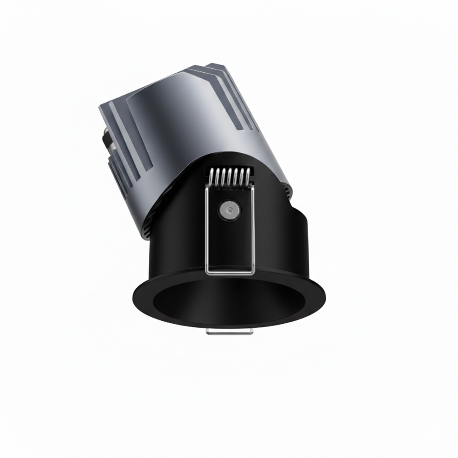 SPOT CONCAVO NEGRO MATE Ø75mm LEDCompact 12W 3CCT 38º IP65