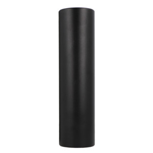 FOCO TUBULAR SUPERFICIE 200x55mm NEGRO MATE GU10