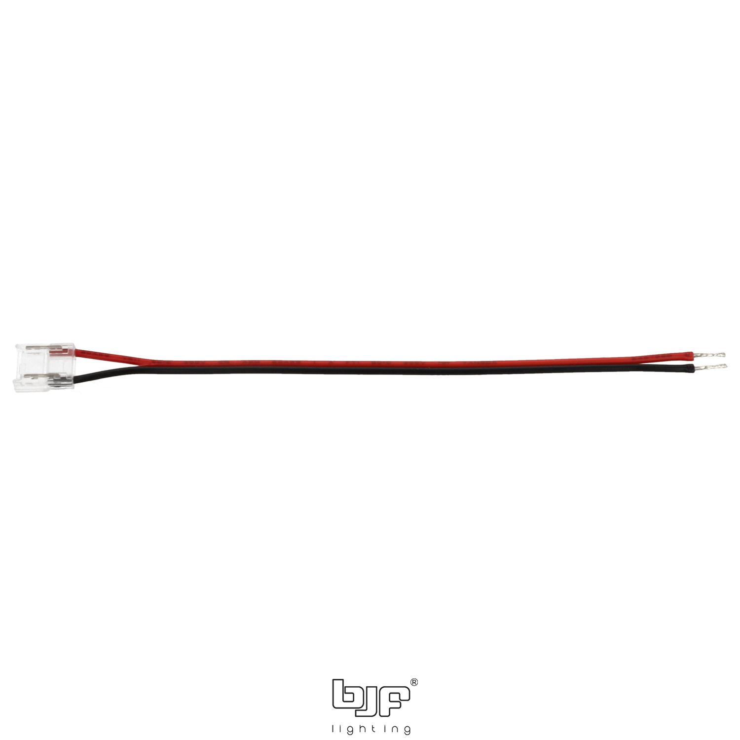 CONECTORES COB PARA TIRAS LED 2 Conectores Cob Para Tiras Led + Con 15 Cm De Cable + 2Pin + 10 Mm