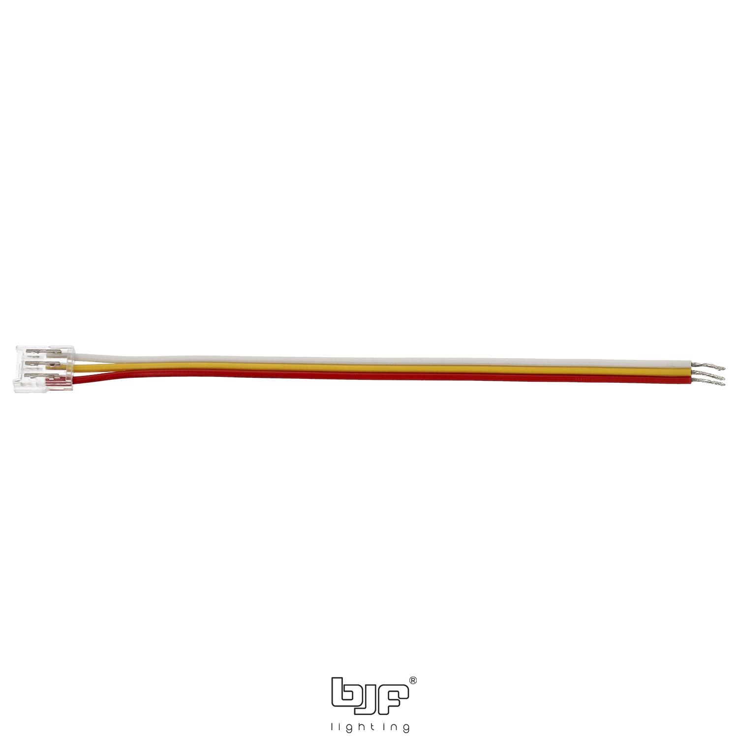 CONECTORES SMD PARA TIRAS LED 4 Conectores Smd Para Tiras Led + Con 15 Cm De Cable + 3Pin + 10 Mm