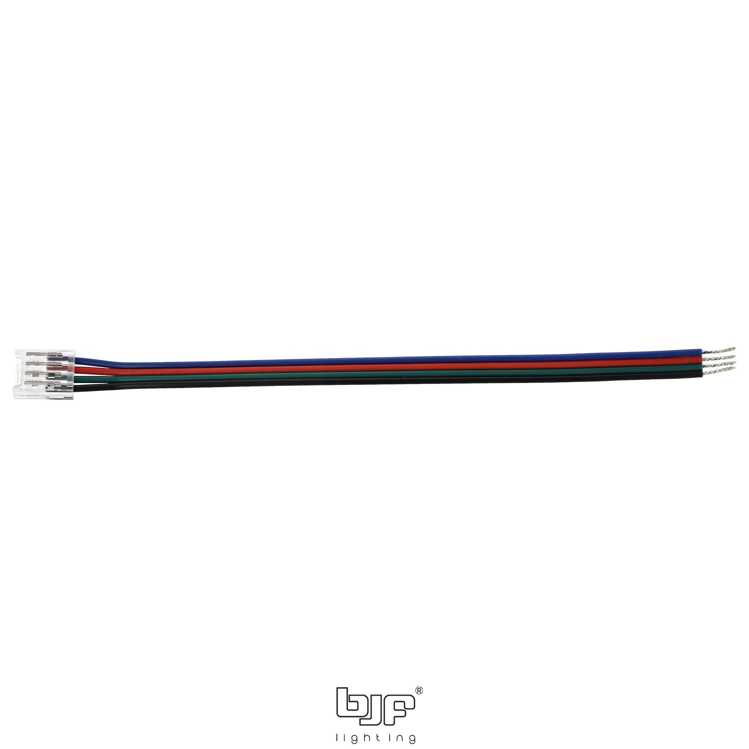 CONECTORES SMD PARA TIRAS LED 5 Conectores Smd Para Tiras Led + Con 15 Cm De Cable + 4Pin + 10 Mm