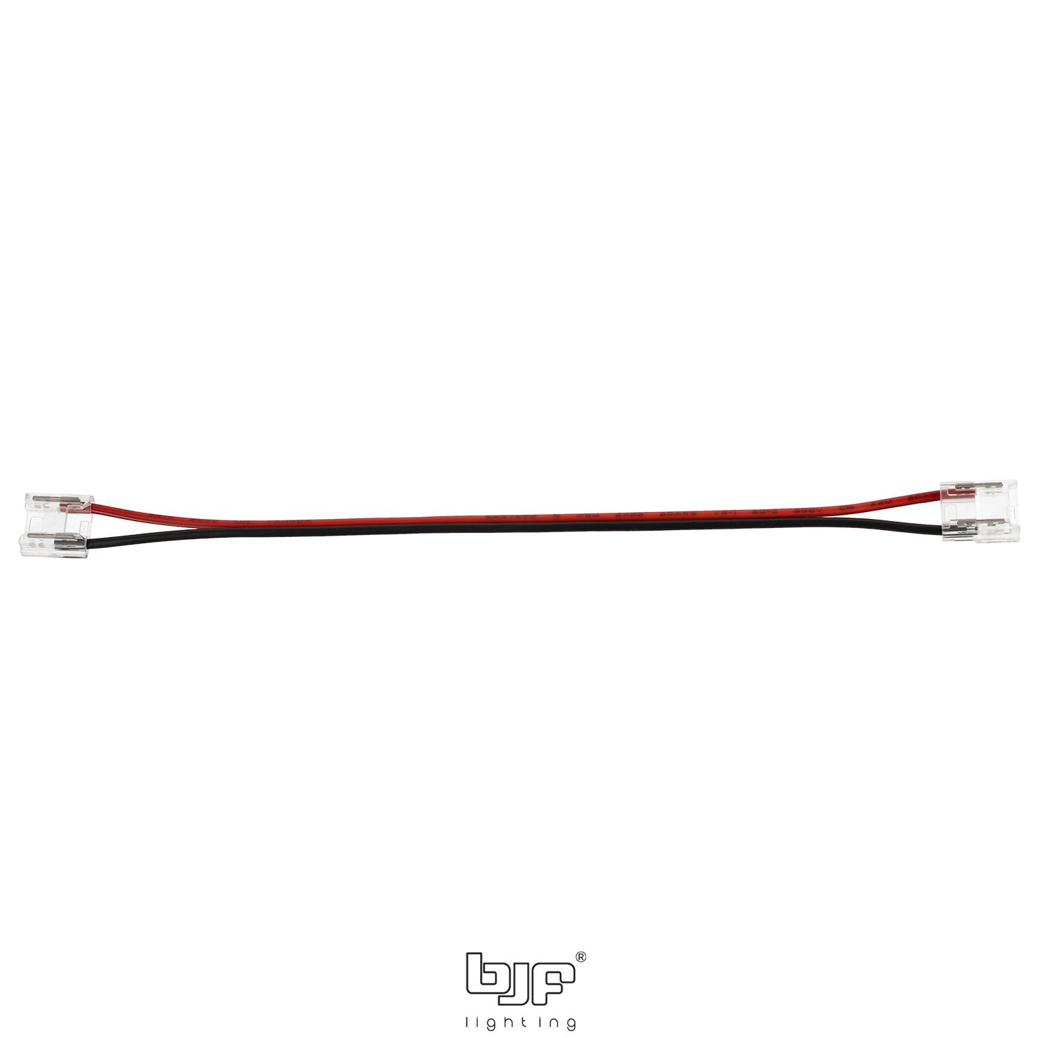 CONECTORES COB PARA TIRAS LED 12 Conectores Cob Para Tiras Led + Doble Con Cable De 15 Cm + 2Pin + 10 Mm