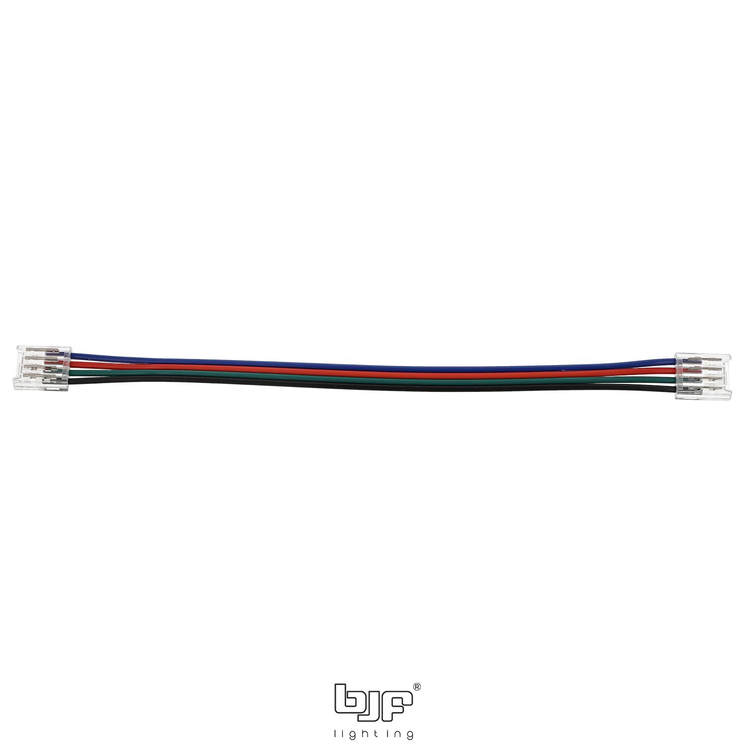 CONECTORES SMD PARA TIRAS LED 19 Conectores Smd Para Tiras Led + Doble Con Cable De 15 Cm + 4Pin + 10 Mm