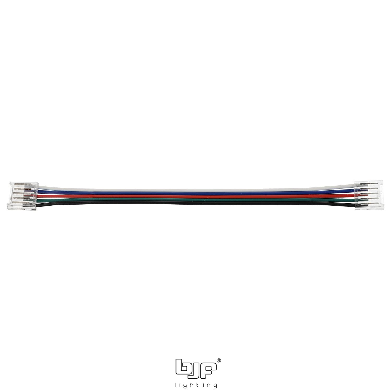 CONECTORES SMD PARA TIRAS LED 20 Conectores Smd Para Tiras Led + Doble Con Cable De 15 Cm + 5Pin + 12 Mm